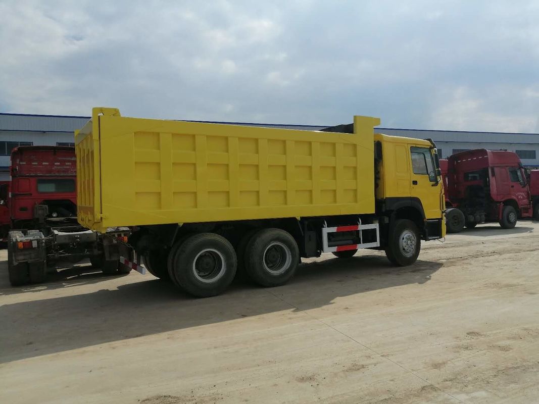 Front Lifting 6*4 KipperTruck 371-420HP RHD Tweedehands Dump Truck WD Engine