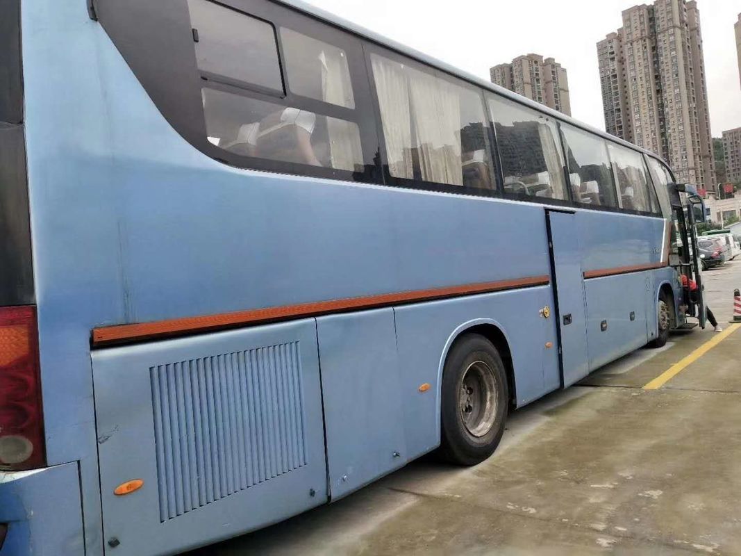 Kinglongrhd Dieselmotor 53 Zetels 233kw gebruikte de Dubbele Deuren van Busbus with AC