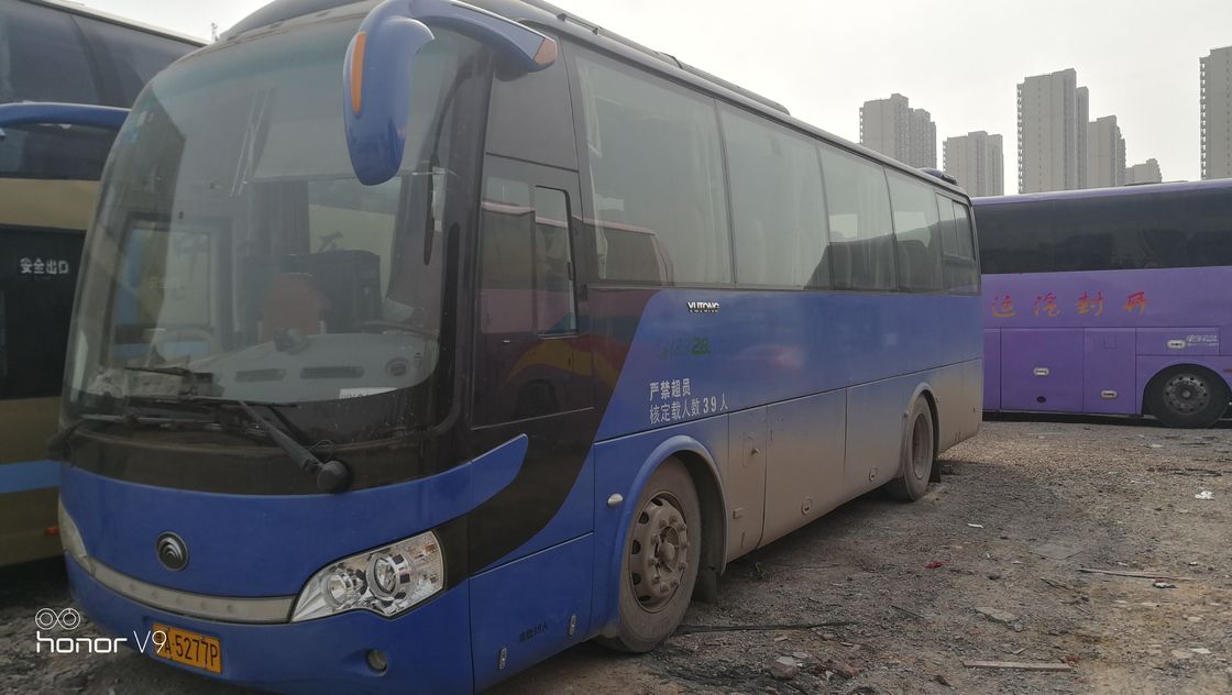De de Zetelsdieselmotor van het Yutongmerk ZK6938 39 gebruikte Bus Bus With Euro III Emissienorm met AC