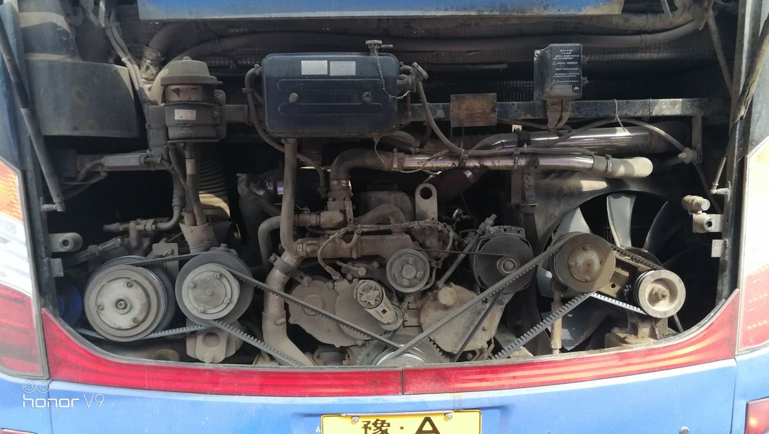 De de Zetelsdieselmotor van het Yutongmerk ZK6938 39 gebruikte Bus Bus With Euro III Emissienorm met AC