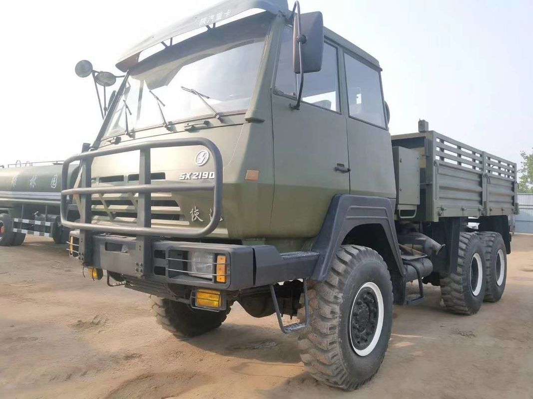 Het speciale Commerciële Gebruik Off Road gebruikte van de het Legerlading van 280HP 6x6 de Vrachtwagen Gerenoveerde Shacman 2190