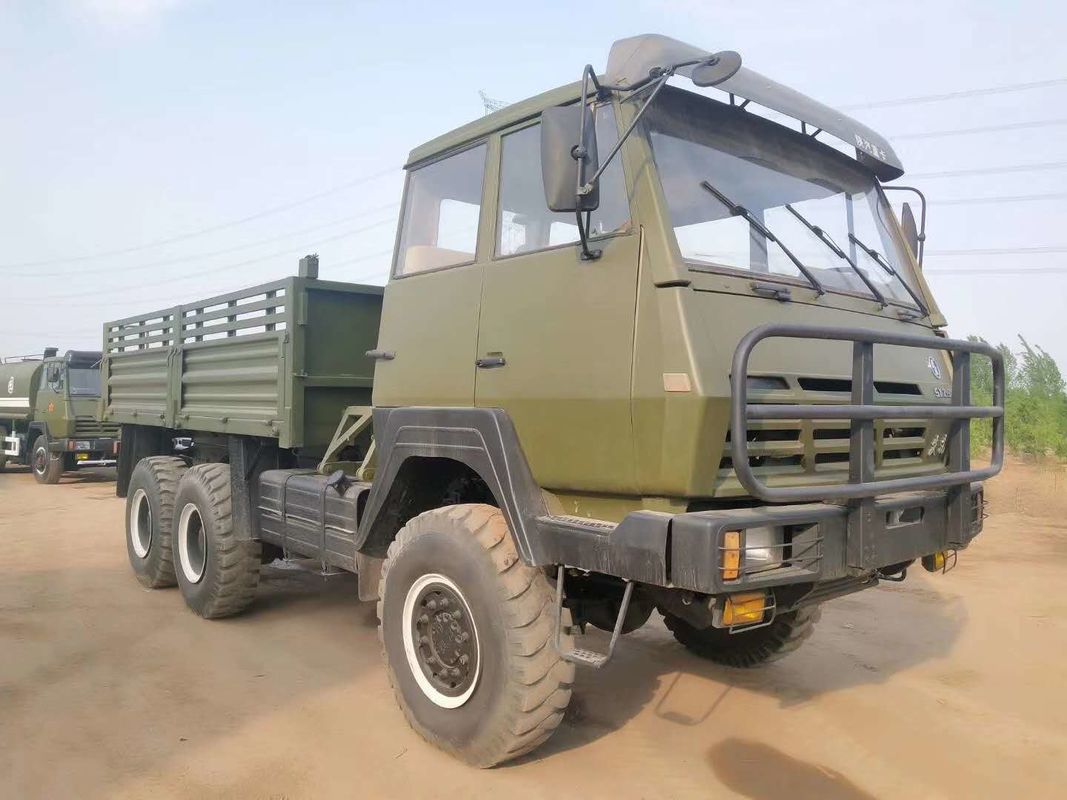 Het speciale Commerciële Gebruik Off Road gebruikte van de het Legerlading van 280HP 6x6 de Vrachtwagen Gerenoveerde Shacman 2190
