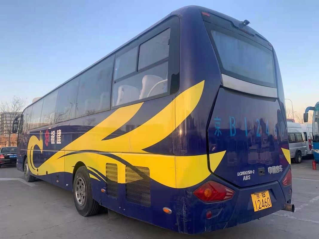 53 de zetels LCK6125 Zhongtong gebruikten Euro III Bus Bus Passenger Buses van Busbus for passenger