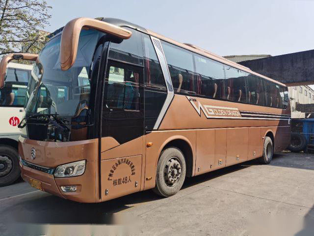 De gouden Draak XML6117 gebruikte Bus Bus 48 Euro V het Staalchassis van het Zetels 2018 Jaar