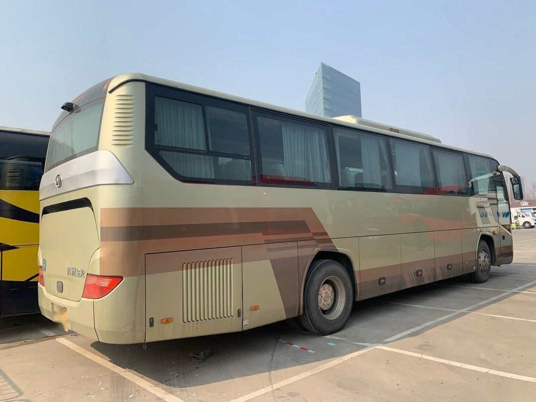 Van het de Motor Hogere Merk Modelklq6115 van LHD Achter van de de Passagiersbus het Staalchassis Gebruikte Bus Bus 53 Zetels