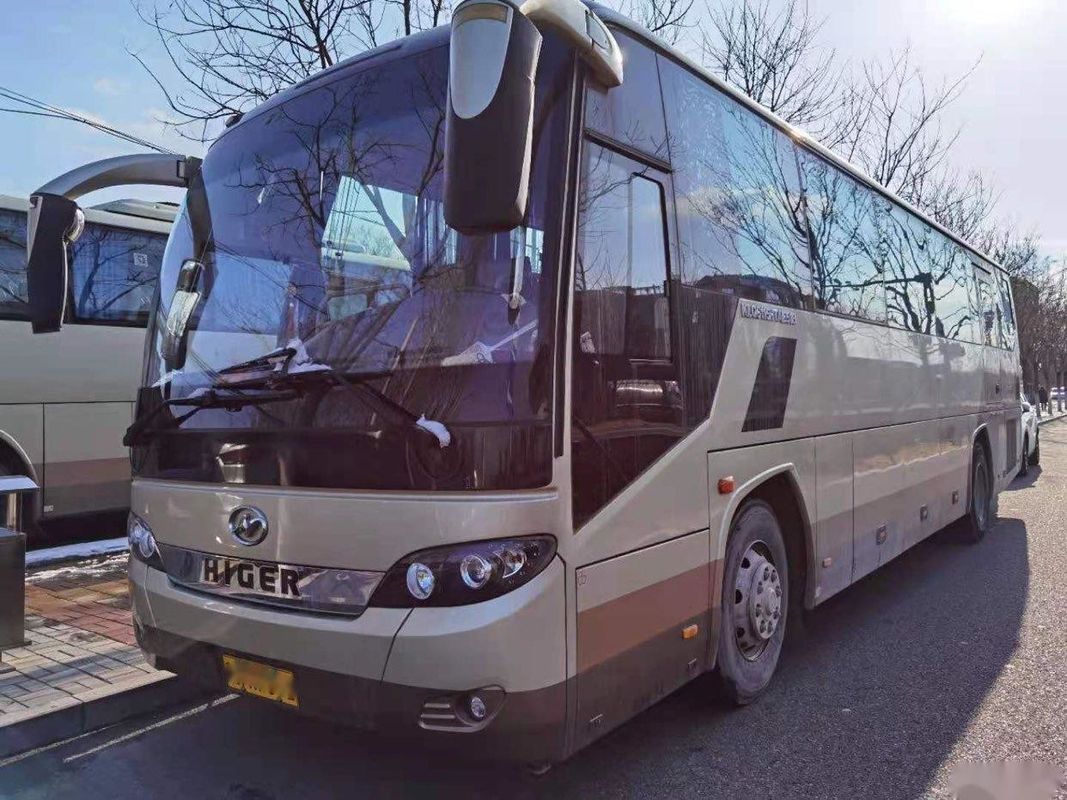 Van het de Motor Hogere Merk Modelklq6115 van LHD Achter van de de Passagiersbus het Staalchassis Gebruikte Bus Bus 53 Zetels