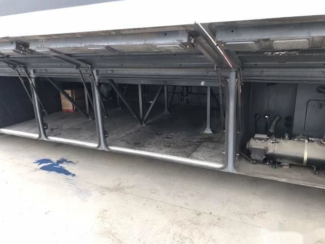 De lage van de de Chassis Euro III Goede Voorwaarde van het Kilometerluchtkussen Dubbele Deuren Gebruikte Modelklq6129 53 Zetels van de Busbus higer brand