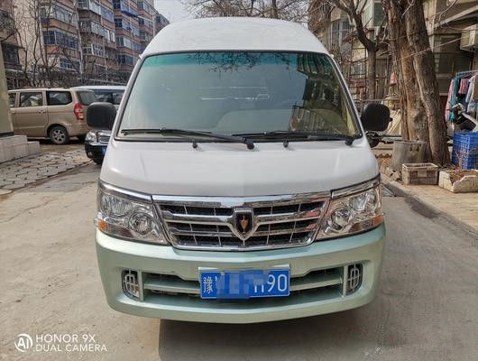 2013 Jaar 6 Zetelsbenzine JINBEI Hiace 2,0 Gebruikt Mini Bus No Accident