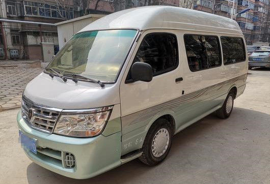 2013 Jaar 6 Zetelsbenzine JINBEI Hiace 2,0 Gebruikt Mini Bus No Accident
