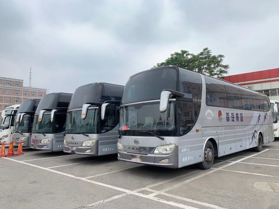 De gebruikte Zetels van Busbus ankai HFF6120 51 gebruikten de Motor228kw Naakte Verpakking van Yuchai van de Passagiersbus