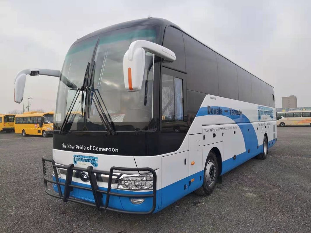 Gloednieuwe Yutong-Bus ZK6122H9 met 55 Zetels Witte Kleur in Bevorderings Achtermotor