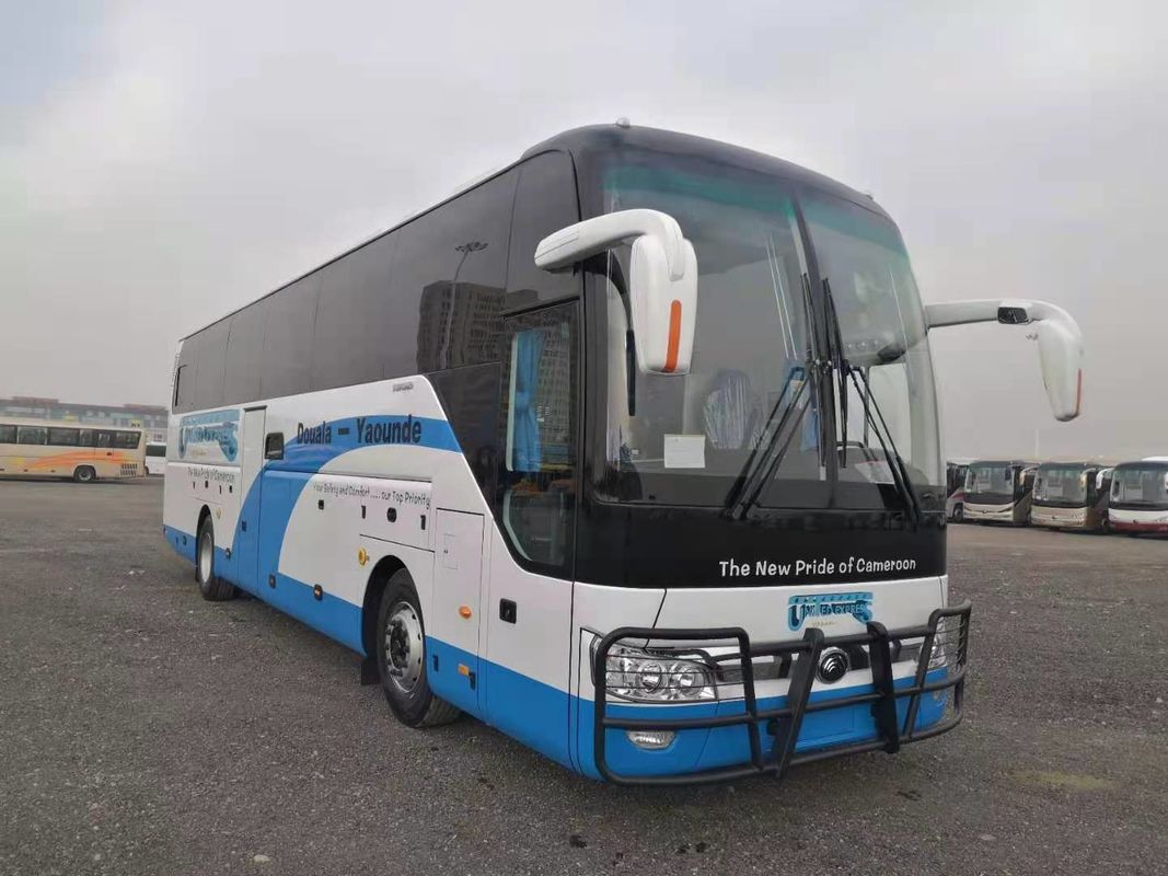 Gloednieuwe Yutong-Bus ZK6122H9 met 55 Zetels Witte Kleur in Bevorderings Achtermotor