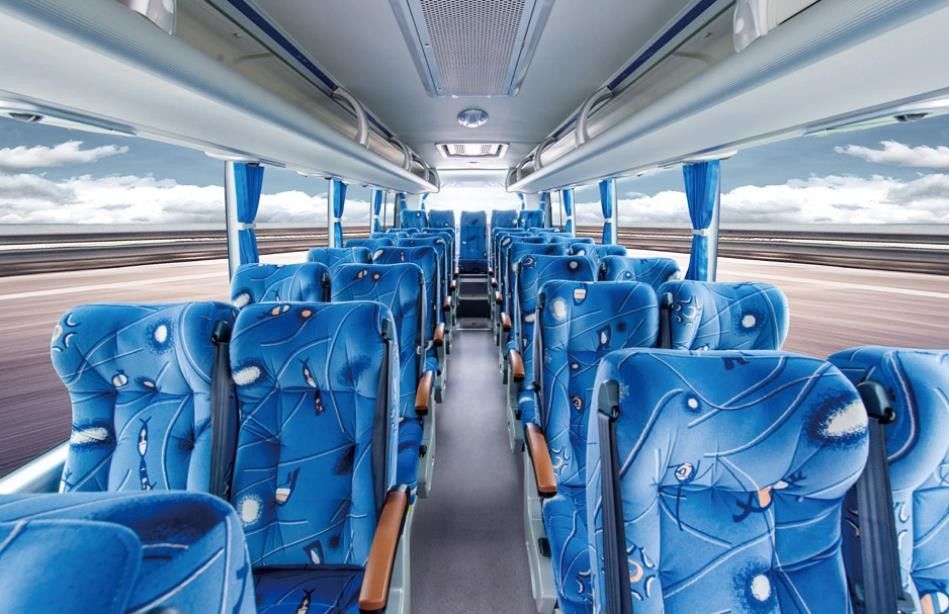 6 de bus achtermotor 35 Zetels ZK6858 van band Gloednieuwe yutong met disoucntprijs in bevordering