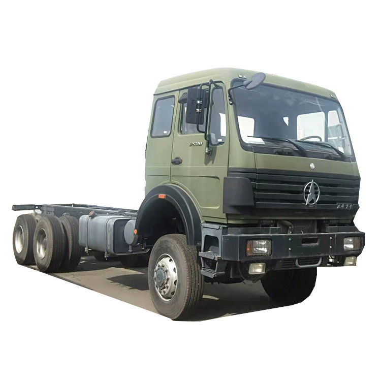 Beiben Al Aandrijving 6 de Vrachtwagenchassis 420HP van Wieloff road voor Slechte Weg