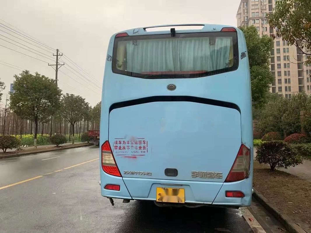 De gebruikte Bus Bus Yutong Brand ZK6117 65 de Achtermotor 120km/H van Zetelsyuchai kiest Deur Gebruikte Passagiersbussen Verlaten Leiding uit