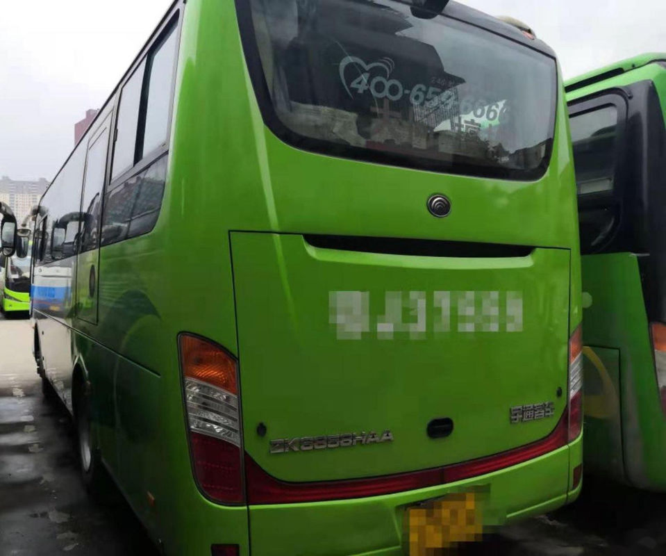De gebruikte Yutong-het Staalchassis van Bussenzk6858 35 Zetels kiezen Deur Gebruikte Passagiersbus uit