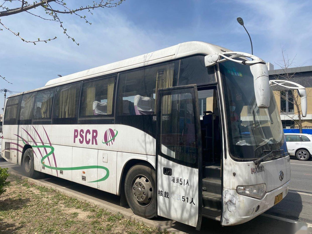 Gebruikte Hogere Bus KLQ6119 51 de Zetels Gebruikte Bus van de de Aandrijvings Enige Deur Gebruikte Passagier van Busbus left hand