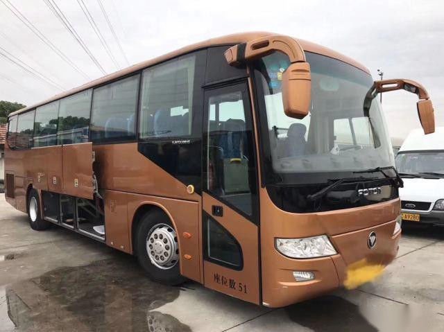 BJ6113 gebruikt Merk 51 van BusBus FOTON Zetels kiest Euro IV Linkeraandrijving van de Deur de Lage Kilometer uit