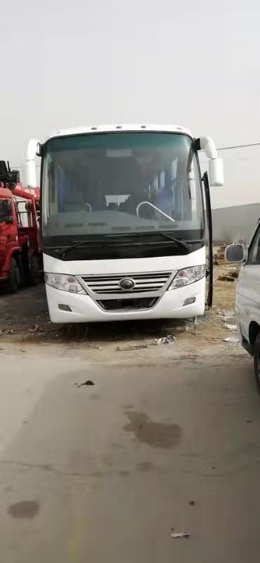 53 van de de Buszk6112d dieselmotor RHD van zetels 2012 het Jaar Gebruikte Yutong ongeval van de Bestuurderssteering no