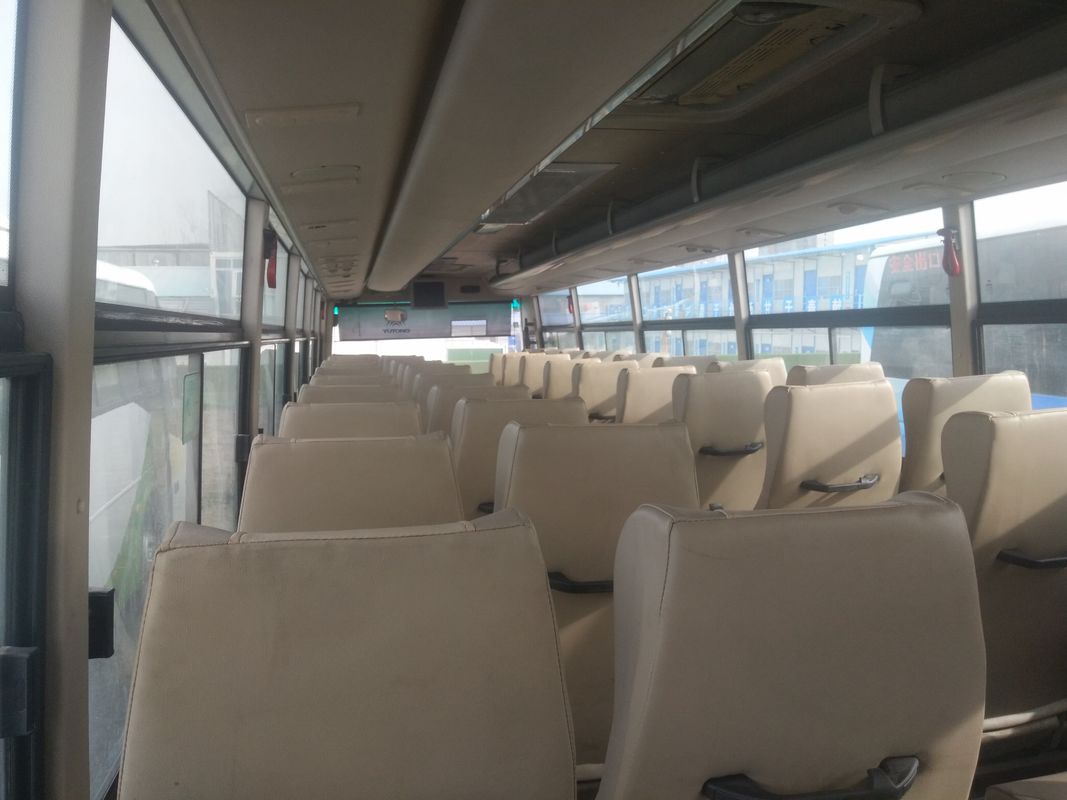 Van de de Buszk6112d dieselmotor LHD van 55 Zetels 2013 het Jaar Gebruikte Yutong ongeval van de Bestuurderssteering no