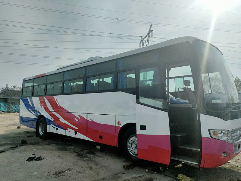 Van de de Buszk6112d dieselmotor LHD van 57 Zetels 2014 het Jaar Gebruikte Yutong ongeval van de Bestuurderssteering no