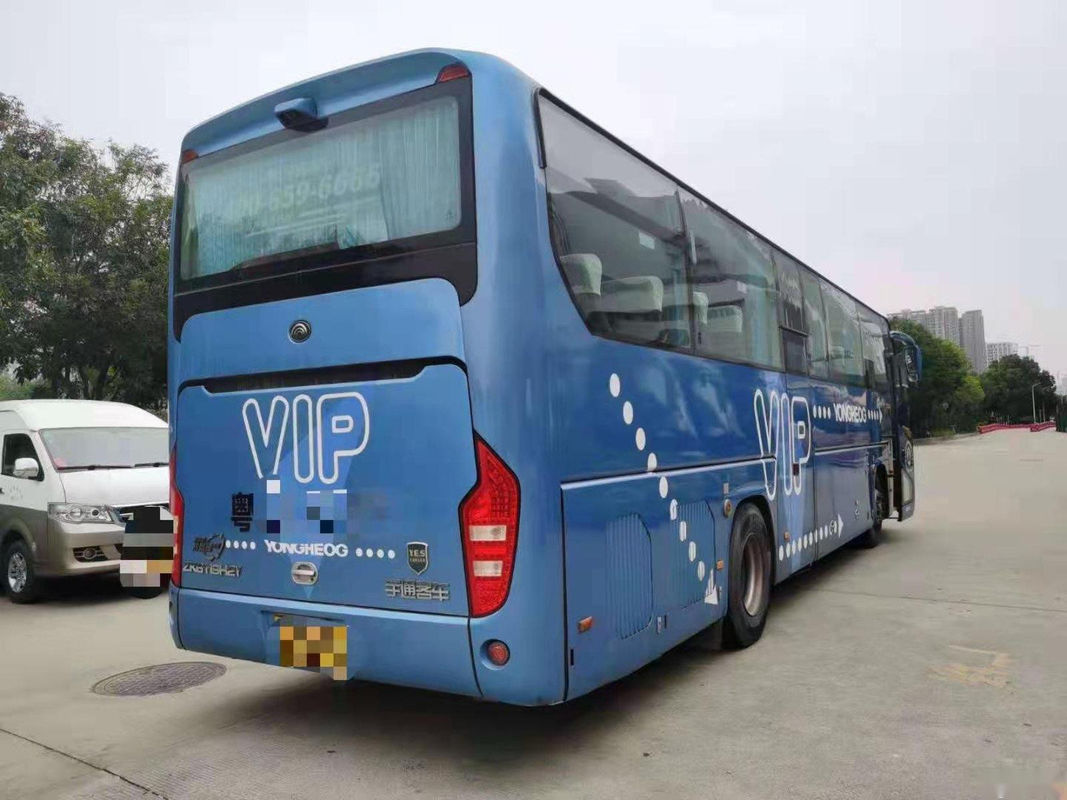 Gebruikte Yutong-Bus Zk6119 47 van de Chassis Euro IV Yuchai van het Zetelsluchtkussen van de Motor Dubbele Deuren Linkeraandrijving Gebruikte de Reisbus