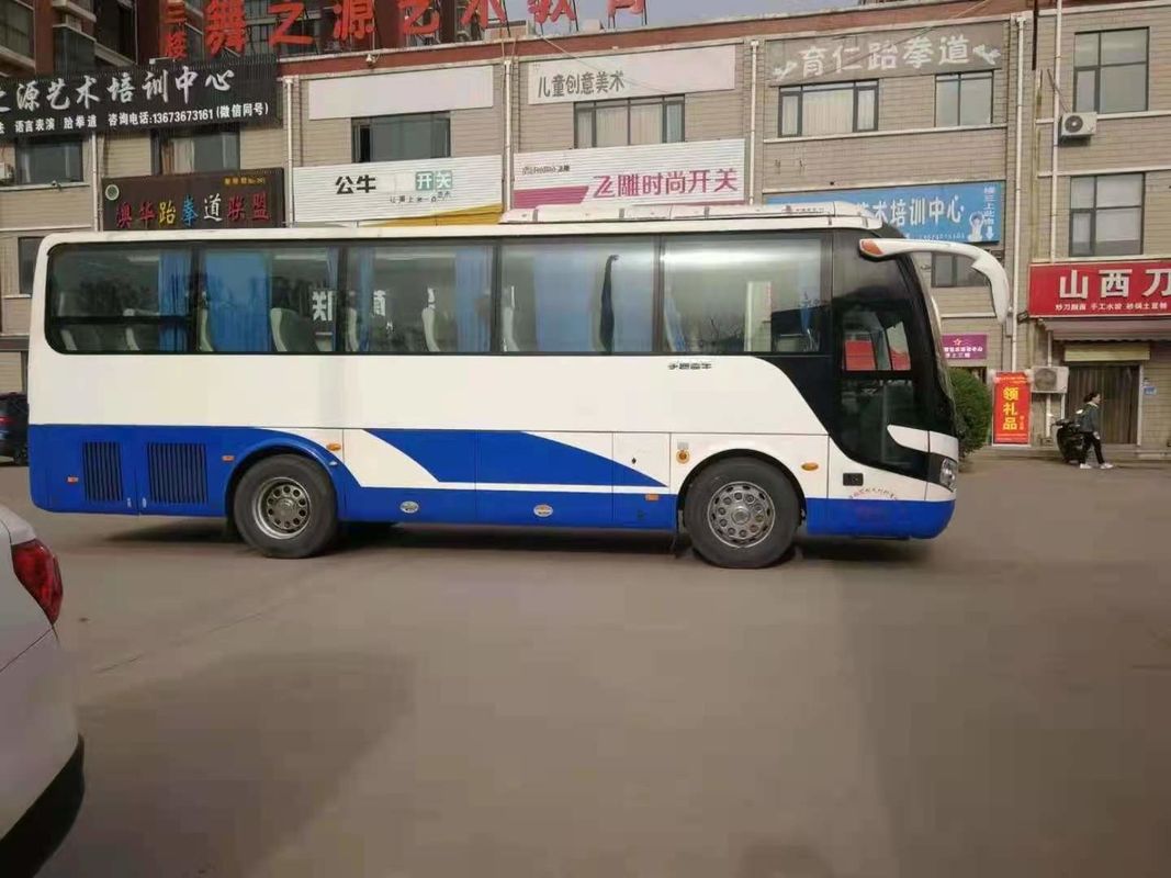 39 Zetels gebruikten de Gebruikte Bus Bus van Yutong ZK6908 Bus 2010 Dieselmotoren van de Jaarleiding LHD