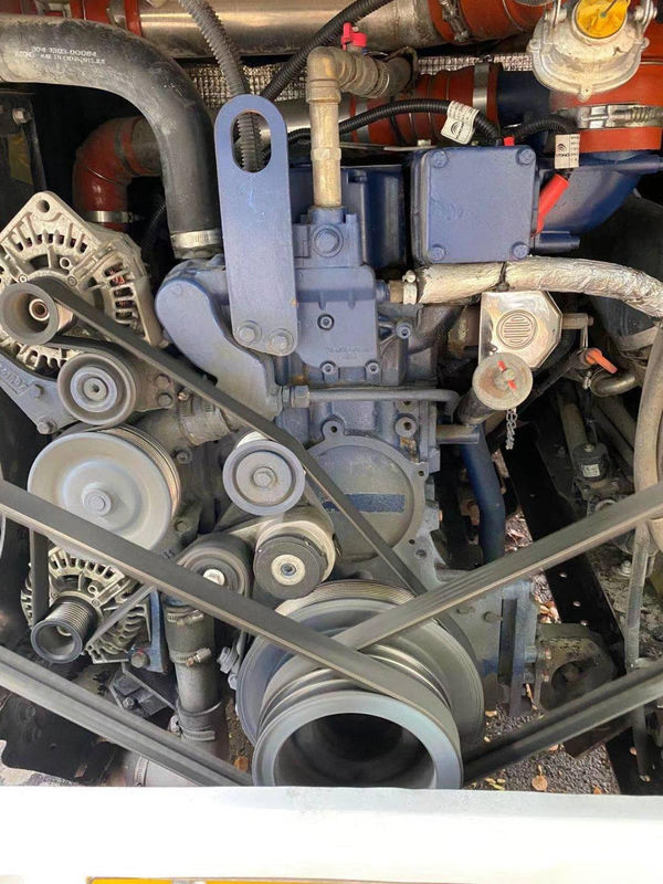 Van de de Bus Achtermotor Euro V 51 van ZK6119 Yutong van het de Zetelsluchtkussen Gebruikte de Reisbus Chassis