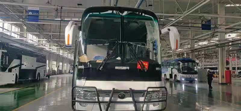Nieuwe Bus 55 van de de Bus Nieuwe Bus van Zetelsyutong ZK6112H9 Nieuwe de Dieselmotoren Achtermotor van Bus Steering LHD