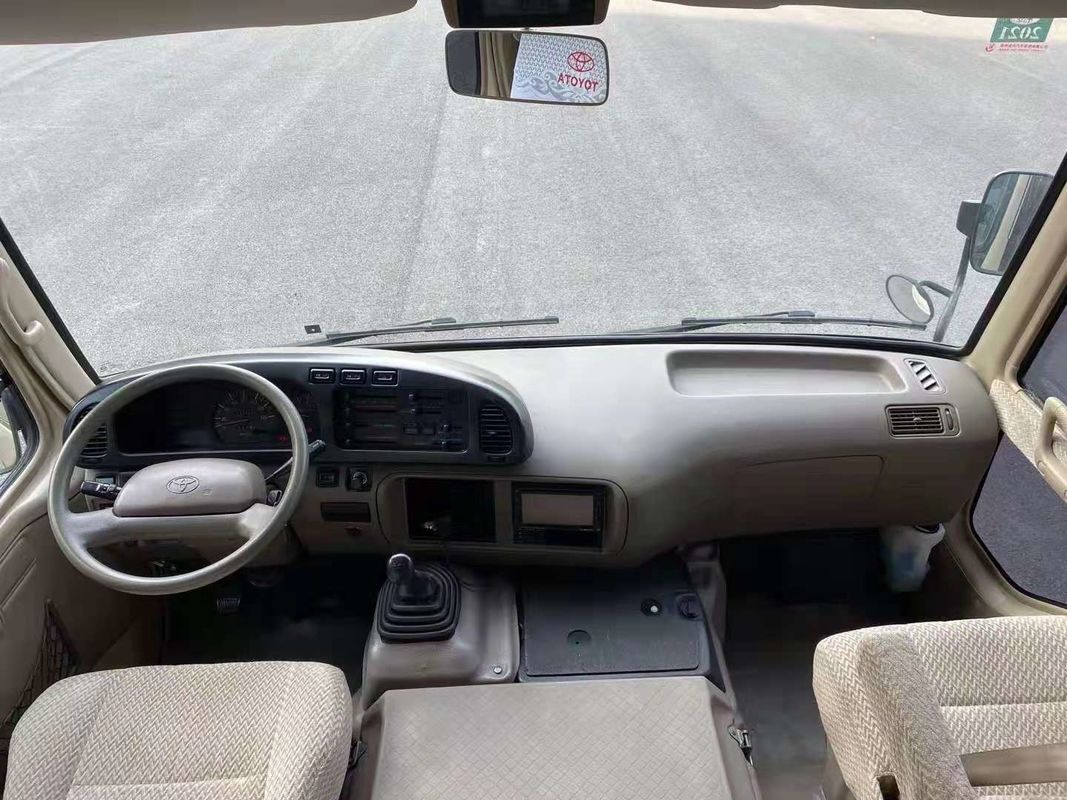 Gebruikte Motor 20 van de Onderlegger voor glazenbus 2TR van de de Handaandrijving van Zetelsmini bus toyota coaster left Automatische Deur de volledig