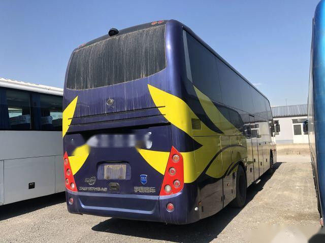 Gebruikt Yutong-Buszk6127 Dubbel Glas 50 Zetels Achtermotor Verlaten Leiding Dubbele Deuren