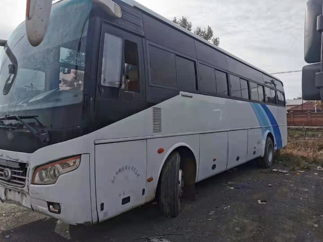 49 Zetels gebruikten de Gebruikte Bus Bus van Yutong ZK6102D Bus de Dieselmotoren van 2011 Jaarfront engine steering LHD