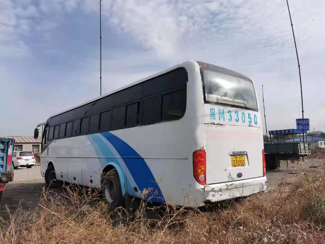 49 Zetels gebruikten de Gebruikte Bus Bus van Yutong ZK6102D Bus de Dieselmotoren van 2011 Jaarfront engine steering LHD