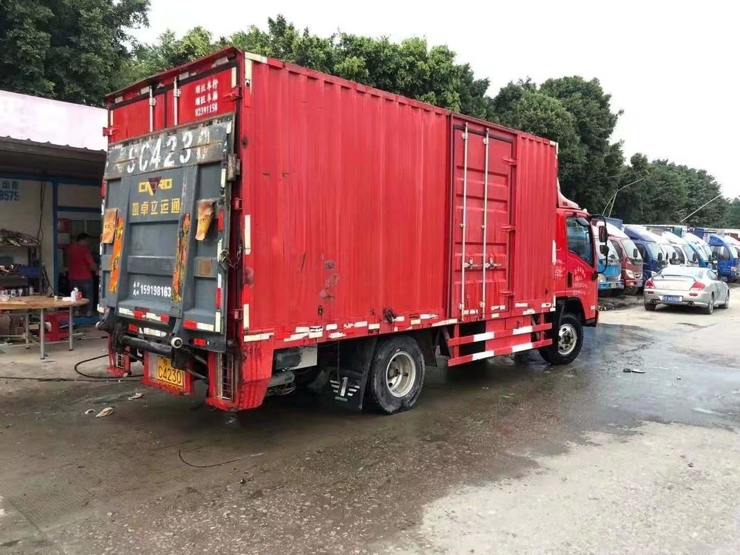 Gebruikt de Hand 2018 Jaar van FAW Van Cargo Truck 140HP 5.2M Big Capacity 4x2 Tweede
