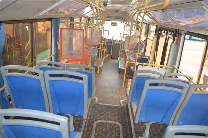 2015 Jaar om 62 zet de Zetels Gebruikte ZHONGTONG-Gebruikte de Stadsbus van BusBus LCK6950HG met Airconditioner voor