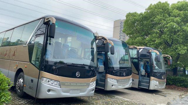 2015 Jaar 47 Zetels Gebruikte van Passagiersbussen Gouden Model232hp de Machts Linkerleiding van Dragon Brand XML6103J38