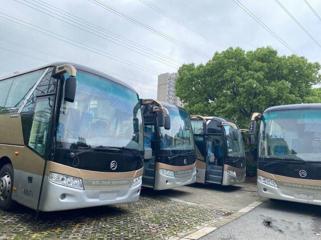 2015 Jaar 47 Zetels Gebruikte van Passagiersbussen Gouden Model232hp de Machts Linkerleiding van Dragon Brand XML6103J38