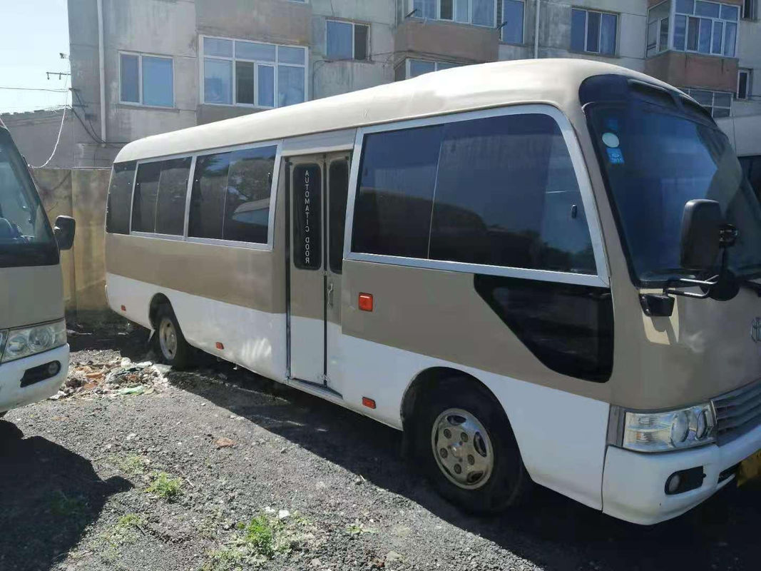 Lage Kilometer van de dieselmotor1hz 23-29seats gebruikte de Linkeraandrijving Onderlegger voor glazen van het de Bus Japanse Merk van de Passagiers de Bus Gebruikte Onderlegger voor glazen