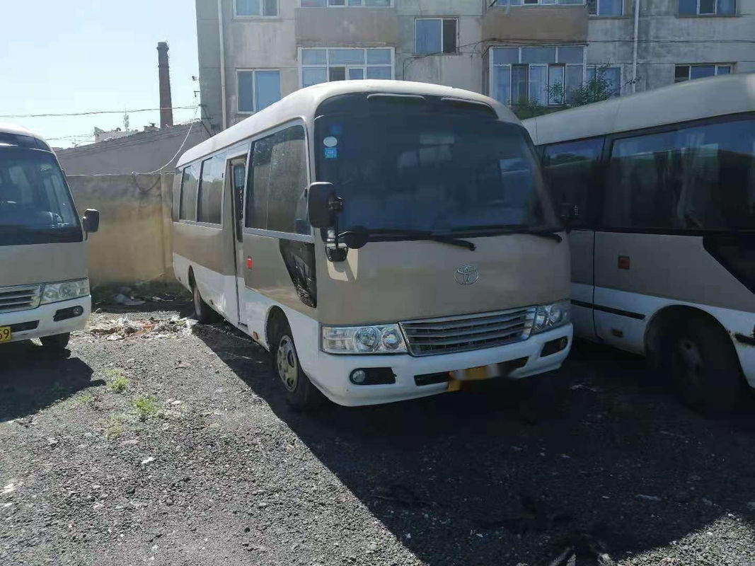 Lage Kilometer van de dieselmotor1hz 23-29seats gebruikte de Linkeraandrijving Onderlegger voor glazen van het de Bus Japanse Merk van de Passagiers de Bus Gebruikte Onderlegger voor glazen