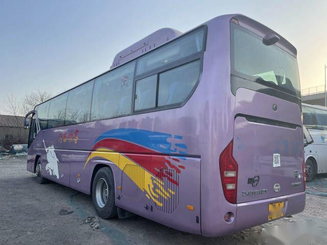 Gebruikte Yutong-van het Luchtkussenchassis van de Buszk6119 CNG WP.270 Motor Dubbele Deuren 47 Zetelsvertrager