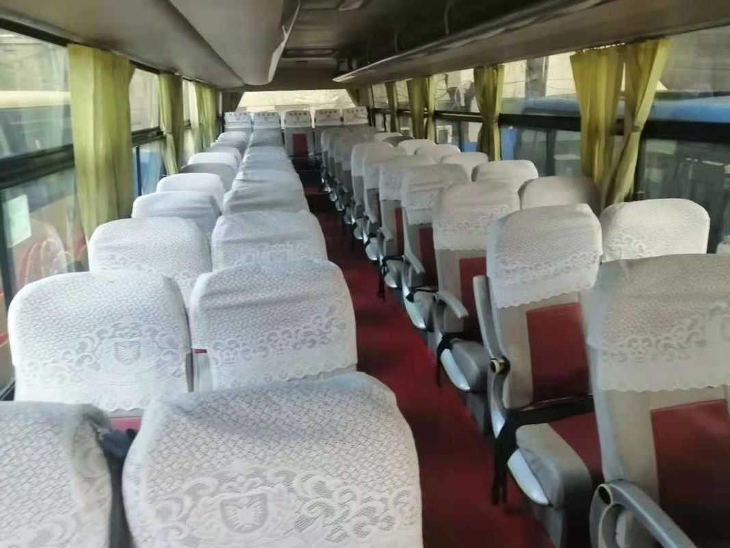 54 de Buszk6112d Diesel van zetels 2010 de Jaar Gebruikte Yutong Bestuurder Steering No Accident van Front Engine LHD