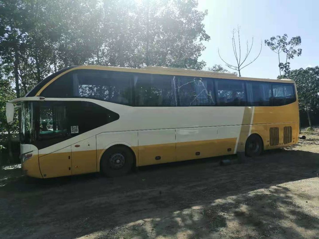 63 de zetels gebruikten in goede staat van de BusBus 2011 van Yutong ZK6127H de Bus Gebruikte van het Jaar Nieuwe Zetels Dieselmotor LHD