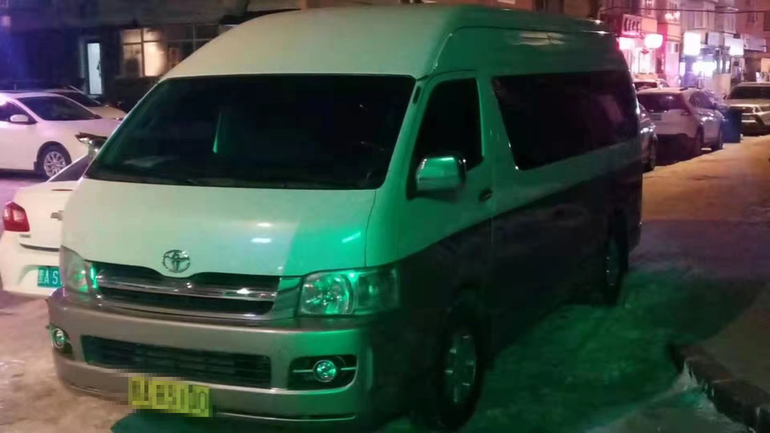 2014 Jaar 13 van de Zetelsbenzine de Gebruikte Mini Bus With High Roof Automatische Transmissie van Toyota Hiace