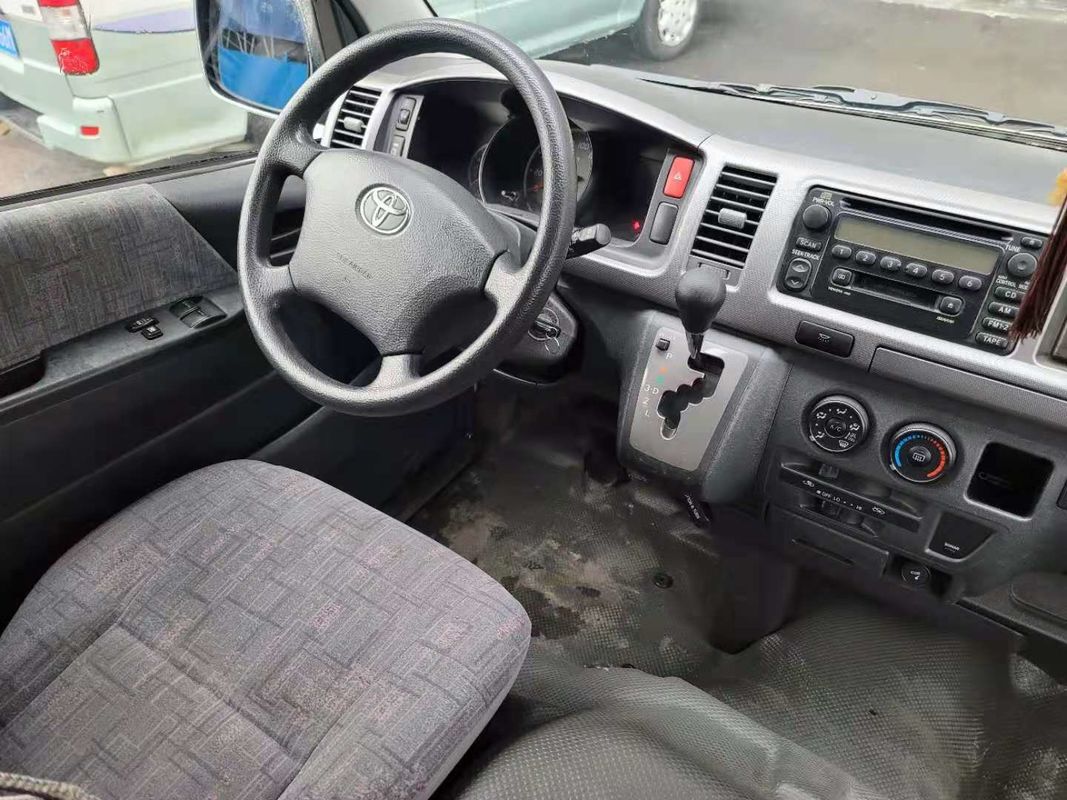 2012 Jaar 13 van de Zetelsbenzine het Gebruikte Mini Bus With Luxury Seat Hoge Dak van Toyota Hiace voor Zaken