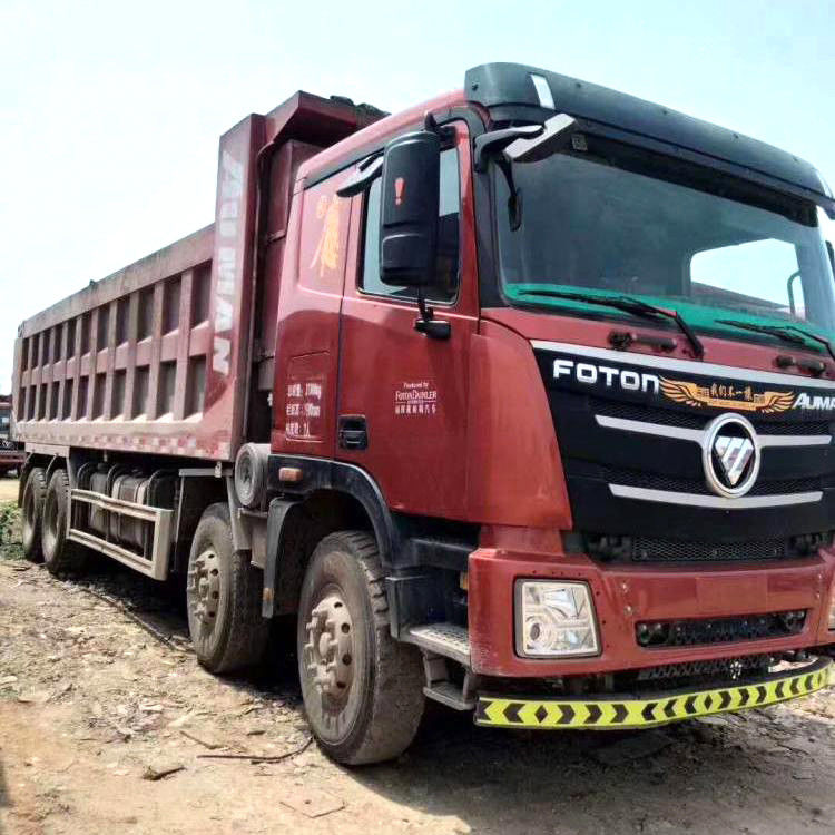 375HP de de Stortplaatsvrachtwagen van China 6X4 8X4 FOTON AUMAN gebruikte 50 Tonlhd RHD Prijs