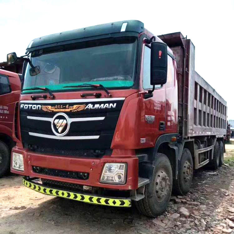 375HP de de Stortplaatsvrachtwagen van China 6X4 8X4 FOTON AUMAN gebruikte 50 Tonlhd RHD Prijs
