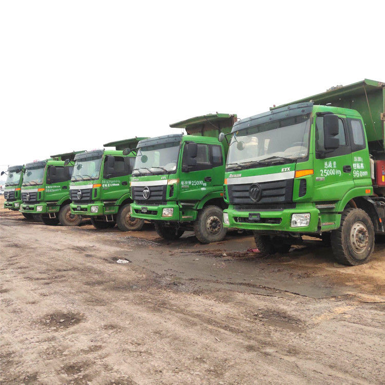 375HP de de Stortplaatsvrachtwagen van China 6X4 8X4 FOTON AUMAN gebruikte 50 Tonlhd RHD Prijs