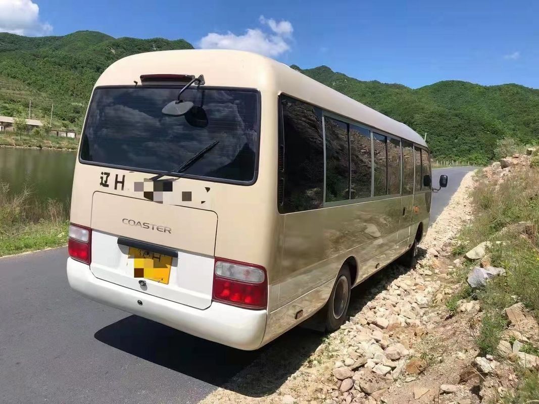 Gebruikte Motor 23/29 van Mini Bus Toyota Coaster 15B Gebruikte Zetels de Lage Kilometer van de Passagiersbus