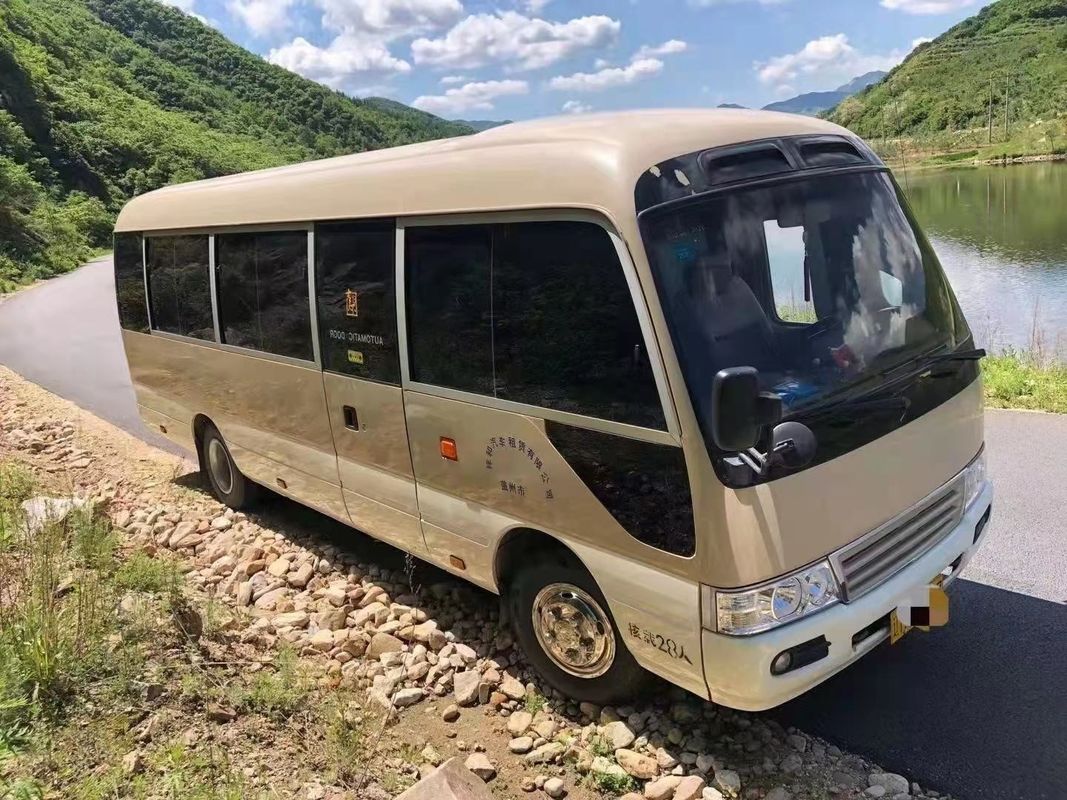 Gebruikte Motor 23/29 van Mini Bus Toyota Coaster 15B Gebruikte Zetels de Lage Kilometer van de Passagiersbus