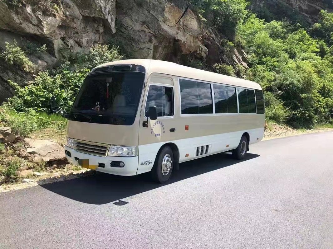 Gebruikte Motor 23/29 van Mini Bus Toyota Coaster 15B Gebruikte Zetels de Lage Kilometer van de Passagiersbus